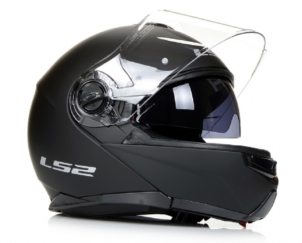 LS2 FF325 Strobe Flip-up (mat sort) - L - Billede 2
