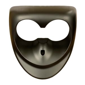 Skjold v/forlygte, mat sort (original)