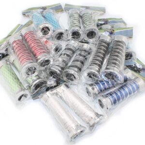 Håndtagsæt, alu. (10 sæt assorterede farver) SUPER TILBUD